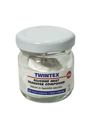 Twintex 40Gr Silikon Termal Pasta Isı Transfer Macunu