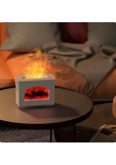 Şömine Hava Nemlendirici Aromatik Oda Kokusu 270 Ml Difüzörü Buhar Makinası - 9013070805056ynt