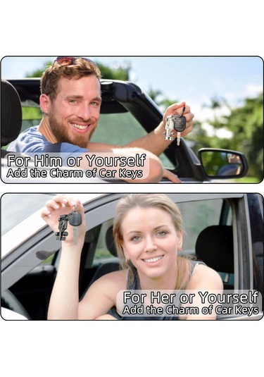 Padalink Zink Alaşımlı Polirolu-renklendirilmis Yarış Arabası Anahtar Zinciri, Spor Kulübü Hatıra Eşyası, Çanta/araba/anahtar Uyumlu 2 Adet Silver