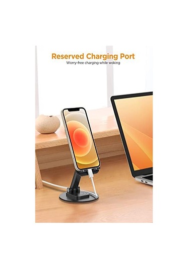 Torima JX-036 360 Derece Dönebilen Masa Üstü Telefon Tutucu Siyah