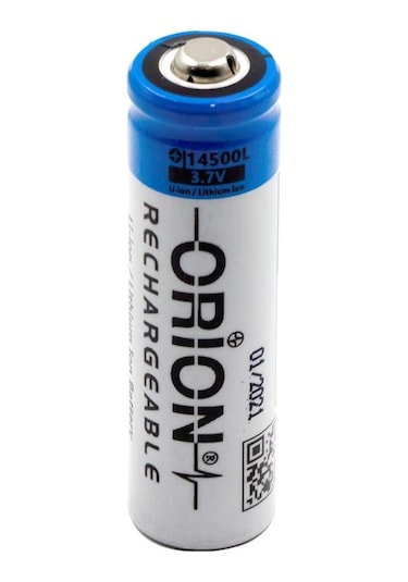 Orion 14500L 900 mAh 3.7 V AA Li-Ion Şarj Edilebilir Kalem Pil