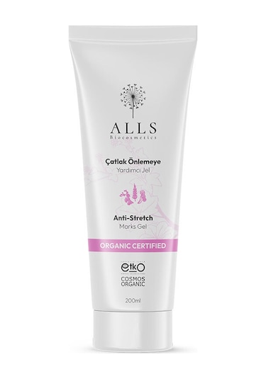 Alls Biocosmetics Organik Stretch Mark Çatlak Önlemeye Yardımcı Jel 200 Ml
