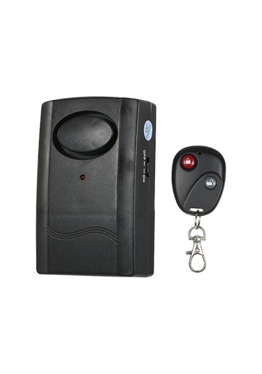 Kablosuz Uzaktan Kumandalı Titreşim Alarmı - Kapı/pencere/araç Güvenliği İçin 120db Sesli Uyarı Cihazı Model: Dlzd1