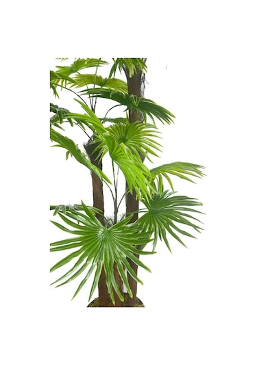 Yapay Ağaç Palmiye Fanpalm 3katlı 24yaprak 130 65cm