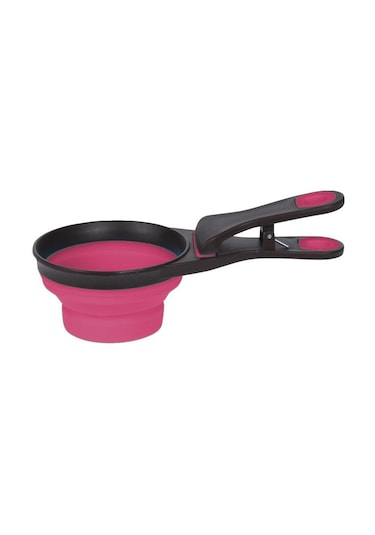 Katlanabilir Mama Kaşığı 237ml Pembe