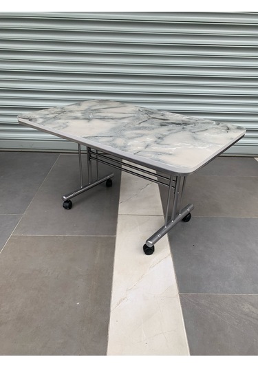 Tekerlekli Orta Sehpa, Tekerlekli Sehpa, Pratik Orta Sehpa-gri