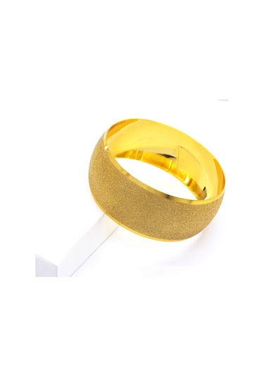 Ferizz Altın Kaplama Simli Bilezik 3 Cm Blz-3041 001