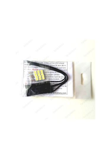 Fardoktoru Vw Golf 7 Beyaz Led Plaka Lambasi Seti Ariza Yakmaz