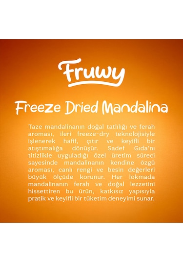 Freeze Dried Mandalina Diğer