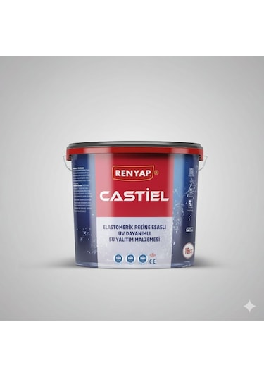 Castiel Uv Dayanımlı Elastomerik Reçine Su Yalıtımı 18 Kg