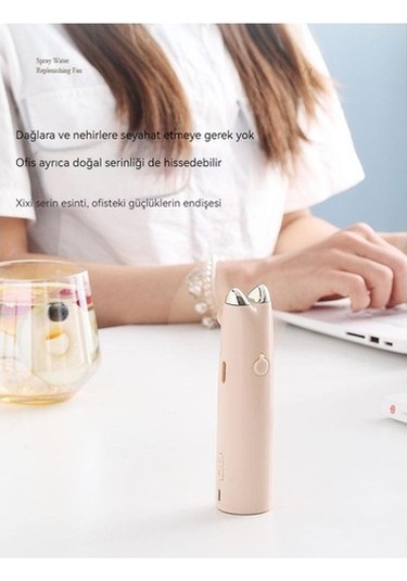 Usb Mini El Fanı - Beyaz 6klfvs Beyaz Yok Usb Buharlı 1.000 Adetten Az