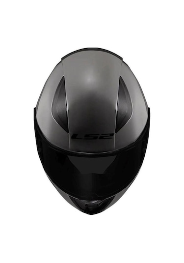Ls2 Rapid 2 Full Face Motosiklet Kaskı Şeffaf + Siyah Vizörlü Nardo Gri
