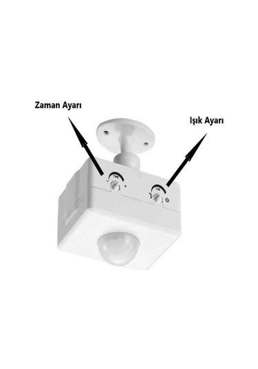 Şahnet 5013 360 Derece Sıva Üstü Köşe Hareket Sensörü