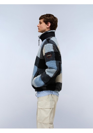 Napapijri T-montepiana Erkek Polar Ceket-30444 Lacivert