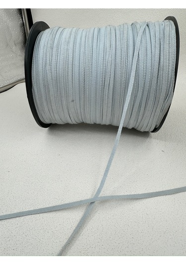 4 Mm Askılık Grogren Şerit 5 Metre - Açık Mavi