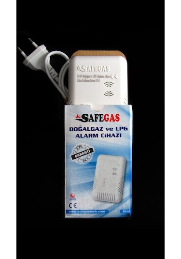 Safegas Sg-03 Gaz Alarm Cihazı Gaz Dedektörü