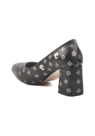 Siyah Topuklu Kadın Abiye Ayakkabı 50176 Z Siyah