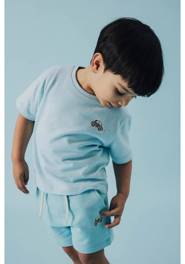 Name It Nmmfredery Ss Nreg Top Pb Mavi Erkek Çocuk Kısa Kol T-shirt Mavi