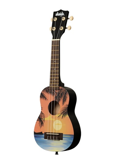 Kala Ukadelic Soprano Ukulele Tropical Day -uk-tropday-44666