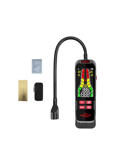 Elde Taşınabilir Yanıcı Gazlar Kaçak Dedektörü Doğal Çok Renkli