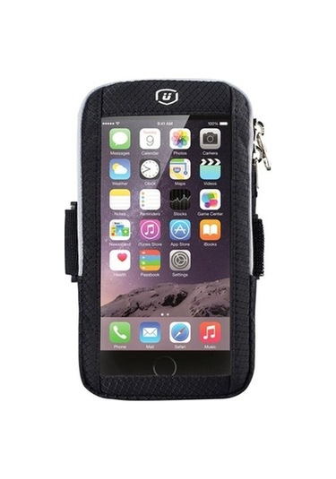 Zcjb Yıpınu Ya19 Açık Spor Fitness Su Geçirmez Dokunmatik Ekran Cep Telefonu Kol Çantası Siyah Siyah