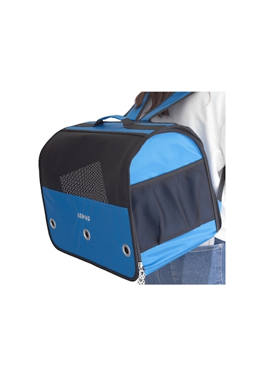 Kedi Köpek Taşıma Çantası Mavi Cool Backpack