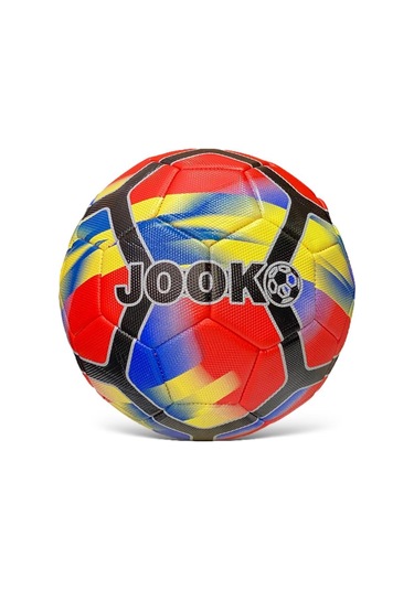 Jook 4 Astarlı Suni Deri Sert Zemin Halı Saha Futbol Topu No:5 Bsf-036 - Kırmızı Siyah Saks Kırmızı - Siyah - Saks Mavi