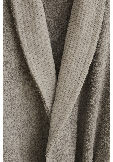 Kaşmir Home Maren Bornoz Seti L-xl Gri Gri