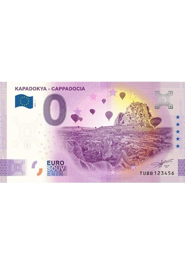 0 Euro Hatıra ve Koleksiyon Parası - Kapadokya - 2021