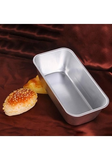 Pişirme Kalıp Alüminyum Yapışmaz Ekmek Cheesecake Tost Kalıp Tava Mutfak Pişirme Aracı 13.8x8x3.8cm