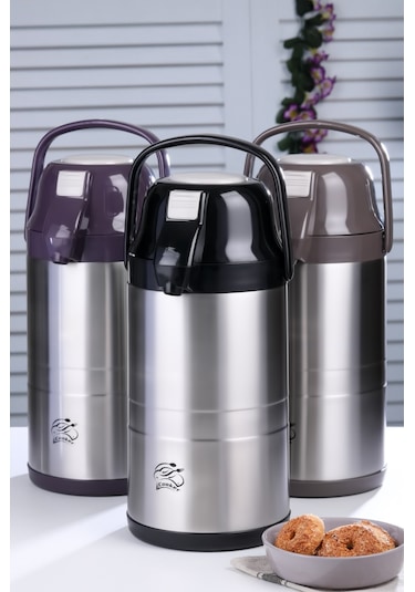 Ckr-2008 3.5lt Pompalı Çelik Termos Diğer