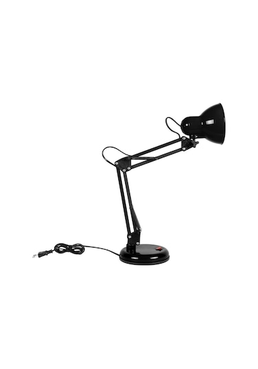 Okmino Akrobat Masa Lambası Siyah 320-6 Beyaz