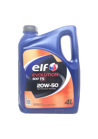 Elf Evolution 500 TS 20W-50 Motor Yağı 4 L