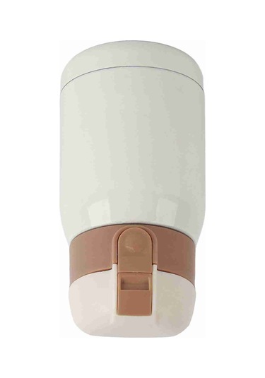 Geeroyoo Stok Çelik Vakumlu Termos Bardak Bej, 200ml - Isı Saklama, Tüpü Kapağı, Spill Proof, Seyahat Ve Ofis İçin