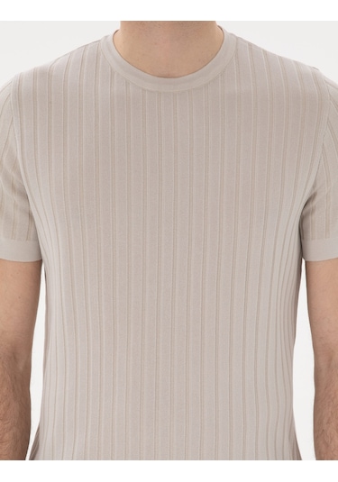 Pierre Cardin Erkek Bej Kazak /triko 50305991-vr011