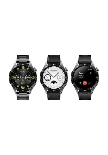 Schitec Watch GT4 Akıllı Saat + 2 Adet Kordon (İthalatçı Garantili)