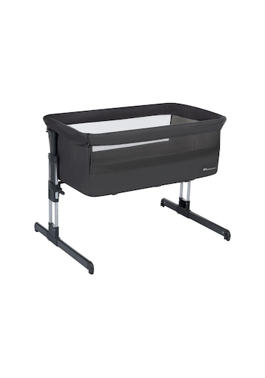 Bebeconfort Calidoo Yüksekliği Ayarlanabilir Anne Yanı Beşik Tinted Graphite Siyah
