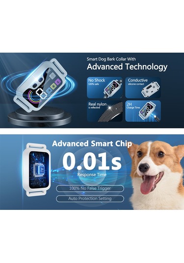 Geeroyoo Renkli Ekranlı Köpek Eğitim Kolyesi, Su Geçirmez Ve Hassas Ayarlı, Tüm Boyutlardaki Köpekler İçin Uygun