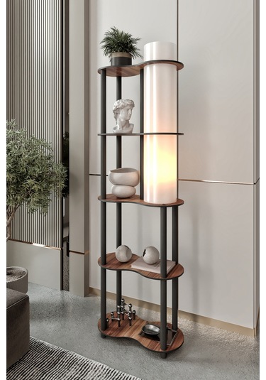 Raflı Lambaderler Kablo Takımı Şapka Rengi