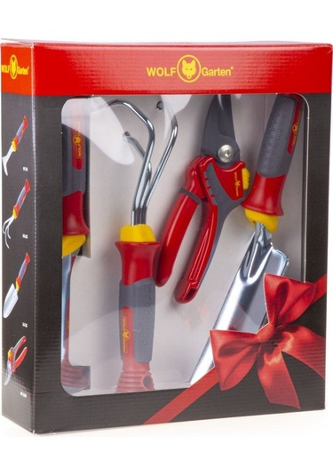 Wolf Garten P261 Bahçıvan Kürek Kesici Makas Tırmık Seti 4 Parça