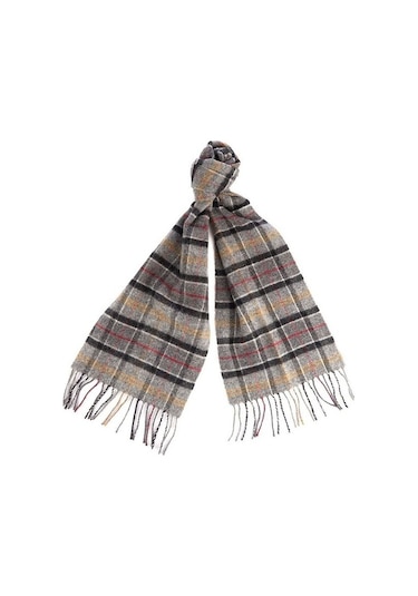 Barbour Unisex Tartan Yün Atkı (%100 Lambswool) Tn71 Modern Tarta 1-Tn71 Modern Tartan