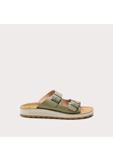 6347-light Green Terlik Kadın Diğer 77 G64 2c Fly Flot Sandal Synthetıc
