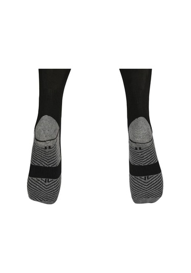 Yarı Profesyonel Siyah Futbol Çorabı Tozluk Halı Saha Çorabı Konç Kartal-ypro-siyah Siyah