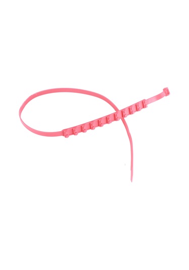 Konesam Kırmızı Nilon Araba Lastik P防滑 Zinciri - Evrensel Araçlar İçin, Kolay Kurulum, Yağmurlu/karlı Günlerde Kayma Engeli, 10 Adet Paket