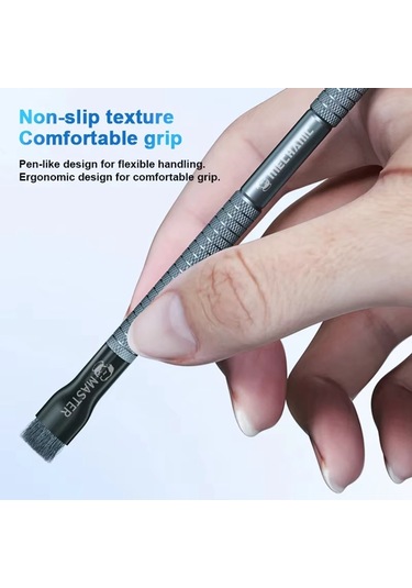 Xurunkeji Mechanıc Anakart Temizleme Fırçası Toz Temizleme Cep Telefonu Çipi Teneke Yapıştırıcı Çıkarma Çift Başlı Fırça