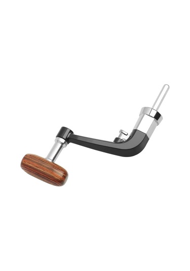 Maiyame Metal Gölmeş Spinning Makinesi Kollu, Ahşap Tutamaklı Katlanabilir, Vida Kapaklı, 5000-6000 Boyut Uyumlu, Dayanıklı, Kayıp/hasarlı Kollerin Yerine Geçebilir