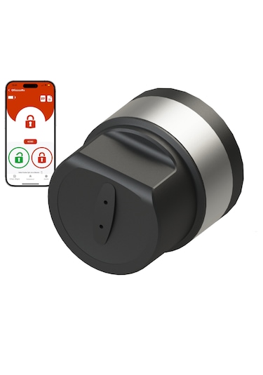 Desi Utopic Rx Yapay Zeka Destekli Akıllı Kilit (Anahtar Üzerine Montaj Akıllı Kapı Kilidi) - Gri