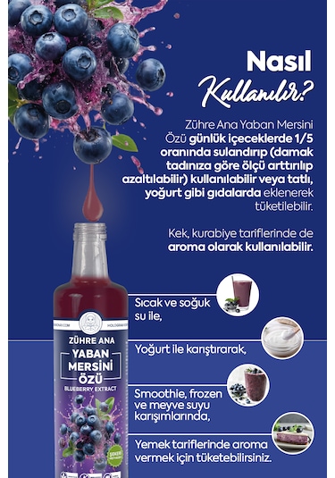 Yaban Mersini Özü 640 G
