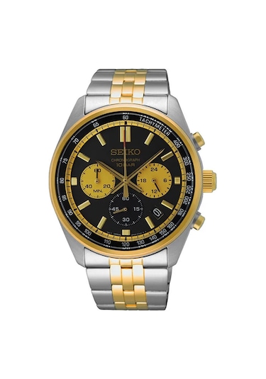 Seiko Seısb430p Erkek Kol Saati Altın - Gri