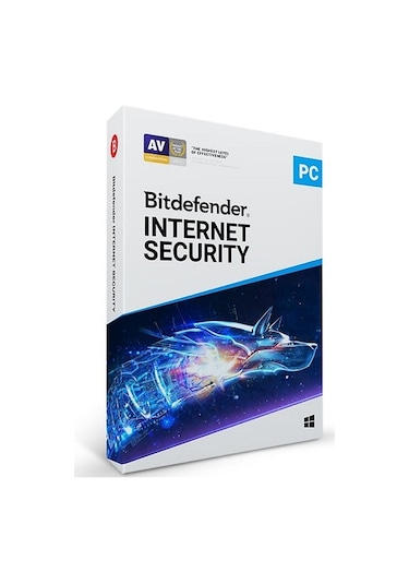 Bitdefender Internet Security 2022 1 Yıl Online Teslim